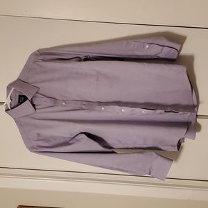 Jos. A. Bank Traveler Collection lavender slim fit 15 1/2-32 100% cotton